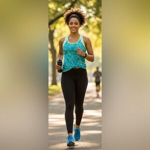 NWT Champion Duodry Racerback Activewear Tank Top, Vibrant Colors, Size Large